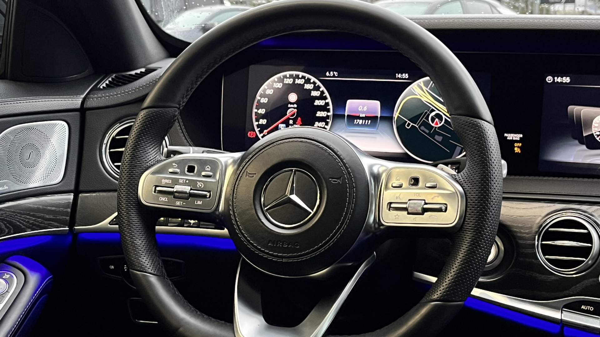 Mercedes-Benz S 350 d 4MATIC двигатель 2.9 литра (249 л.с.) Черный
