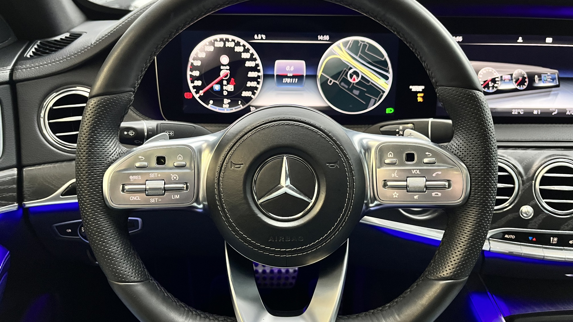 Mercedes-Benz S 350 d 4MATIC двигатель 2.9 литра (249 л.с.) Черный