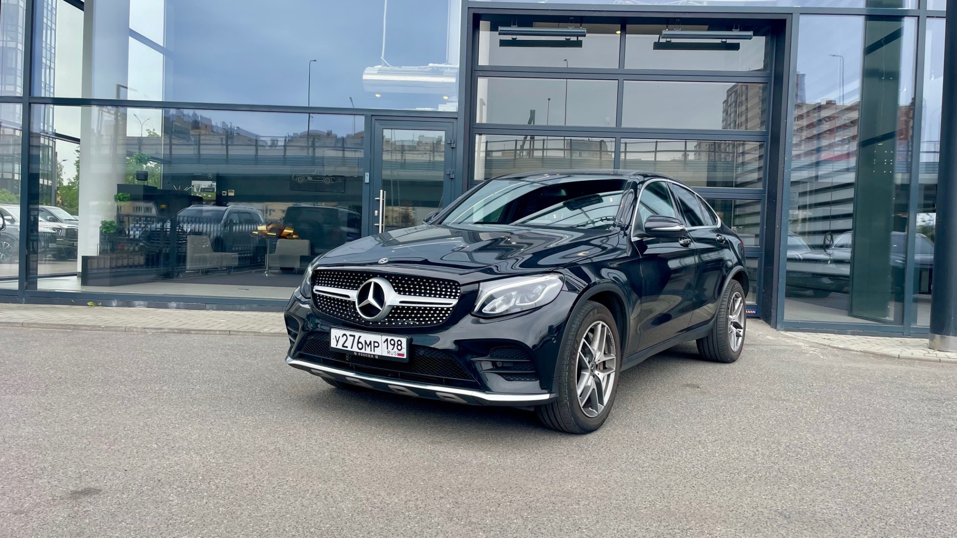 Mercedes-Benz GLC 250 d 4MATIC купе комплектация Sport двигатель 2.1 литра (204 л.с.) Черный