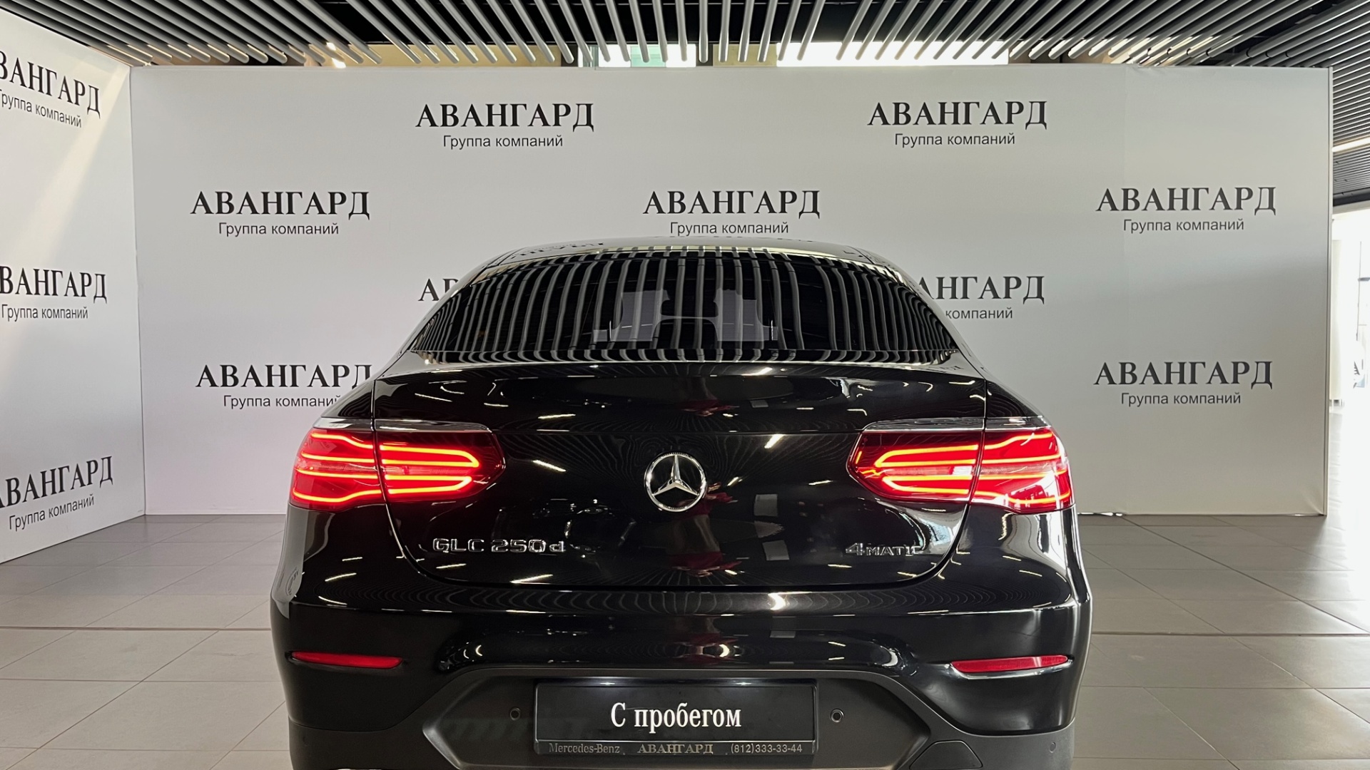 Mercedes-Benz GLC 250 d 4MATIC купе комплектация Sport двигатель 2.1 литра (204 л.с.) Черный