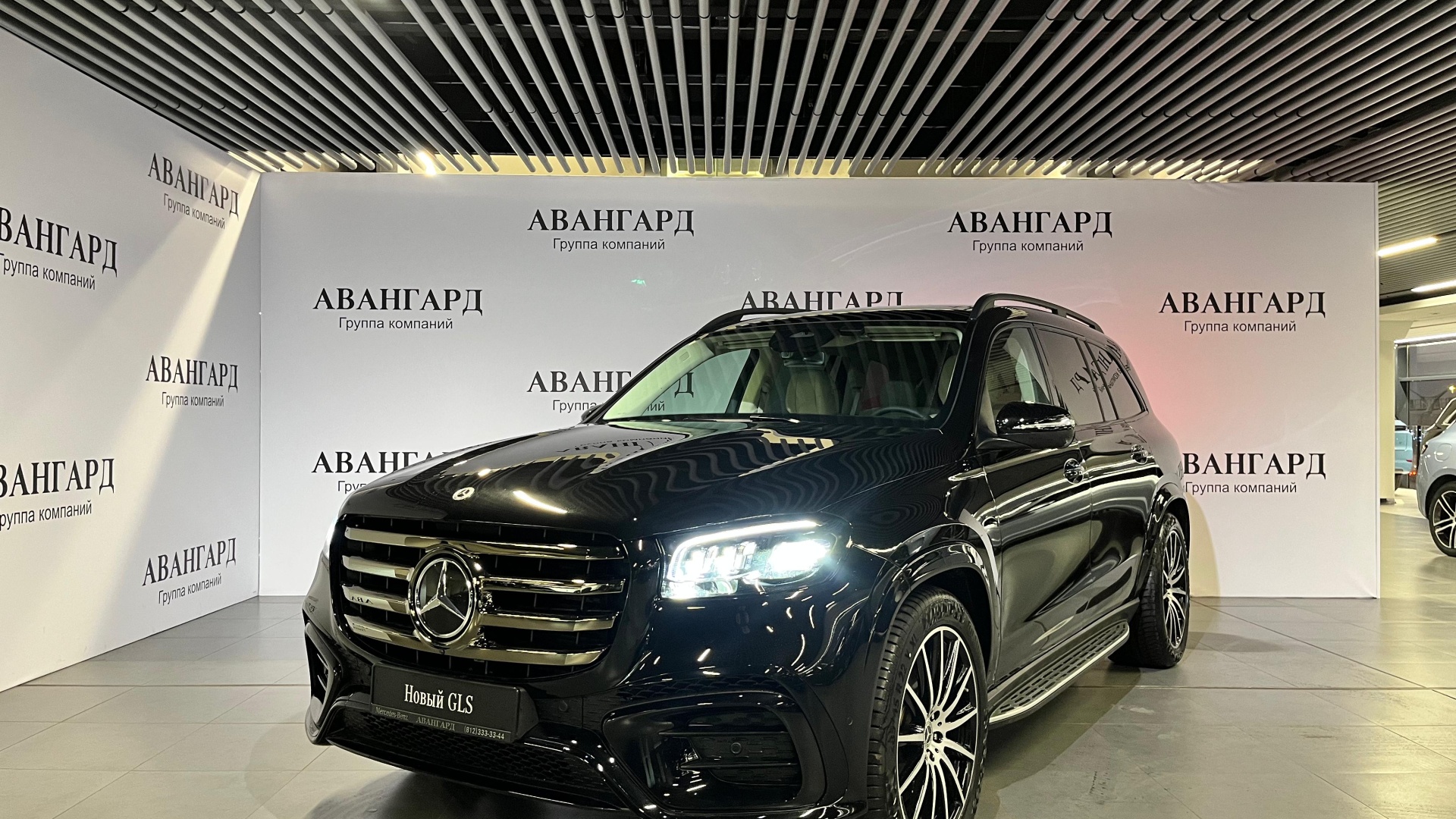 Mercedes-Benz GLS 450 d 4MATIC комплектация Premium Plus двигатель 3 литра (367 л.с.) Черный