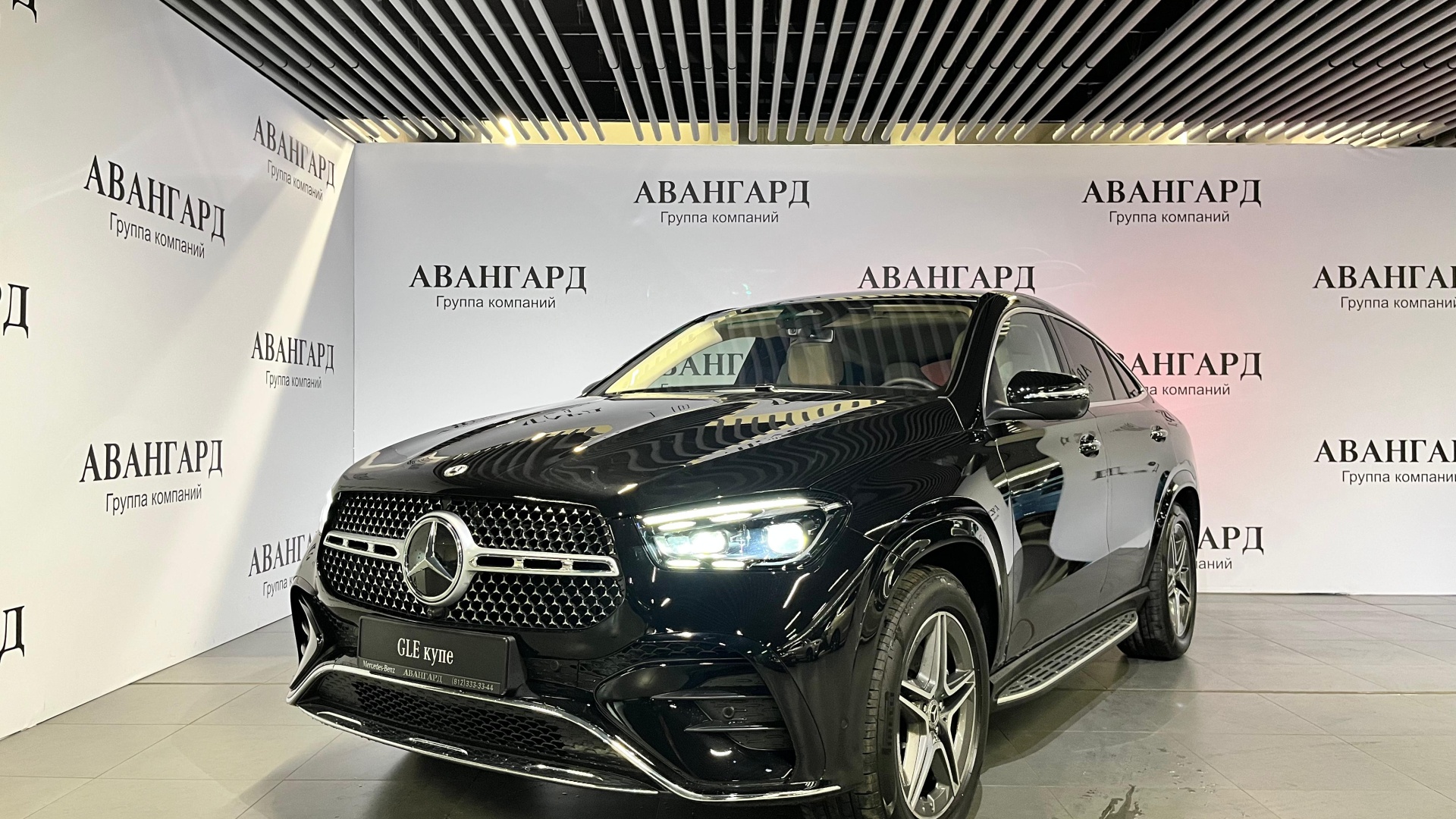 Mercedes-Benz GLE 300 d Купе комплектация Sport Plus двигатель 2 литра (269 л.с.) Черный