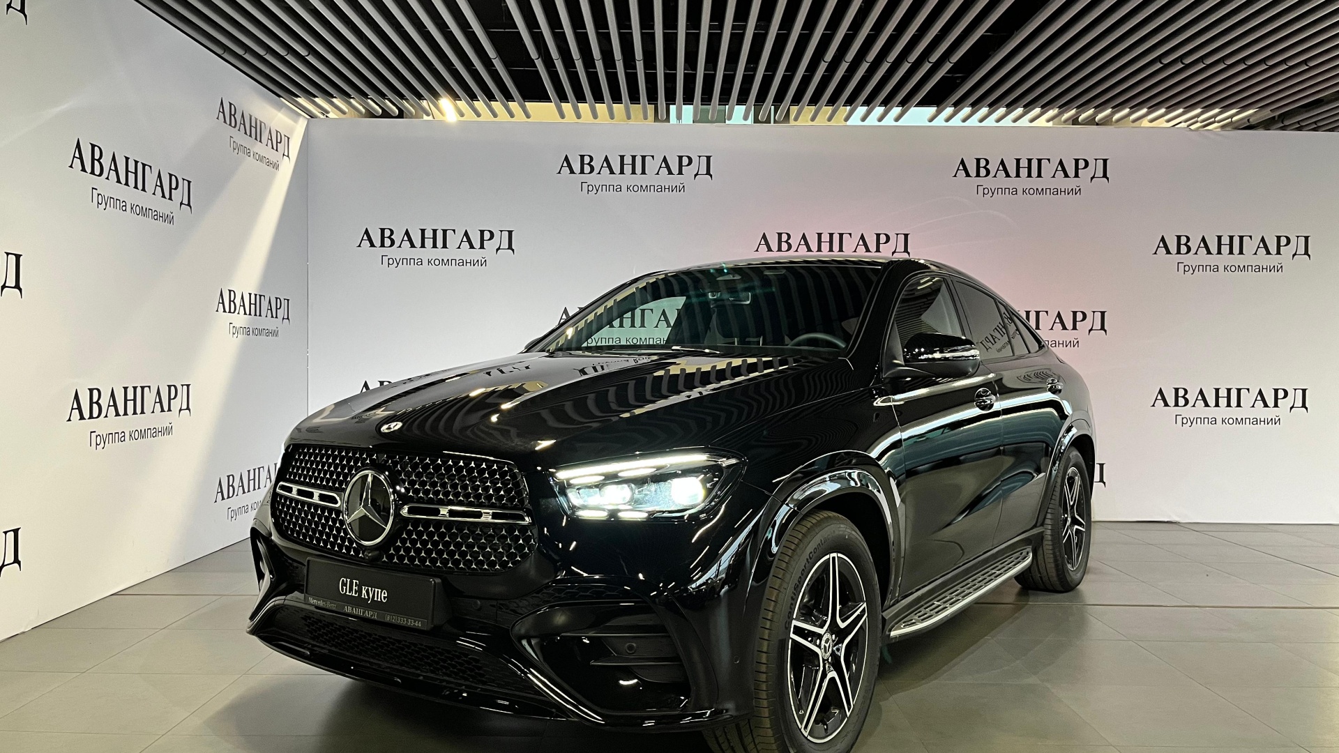 Mercedes-Benz GLE 300 d Купе комплектация Sport Plus двигатель 2 литра (269 л.с.) Черный