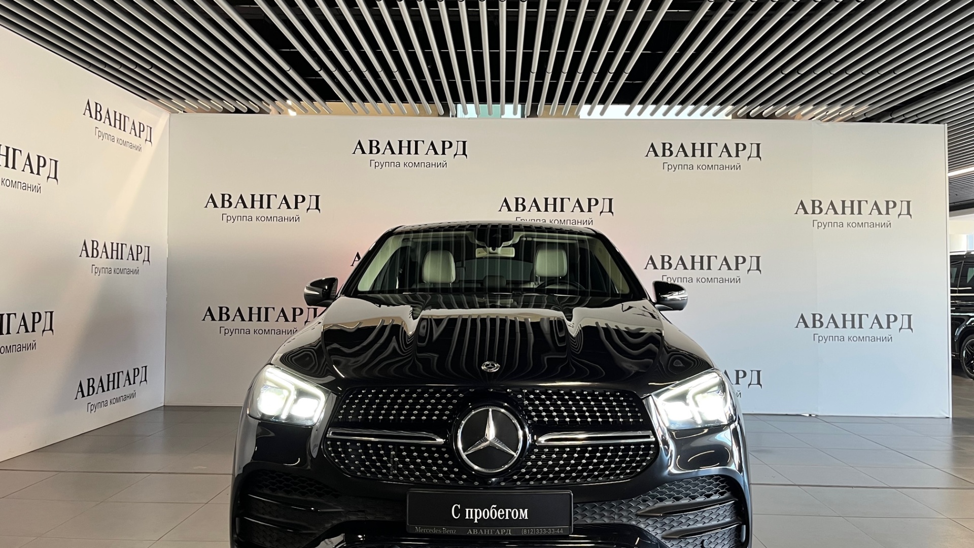Mercedes-Benz GLE 400 d 4MATIC купе двигатель 2.9 литра (330 л.с.) Черный