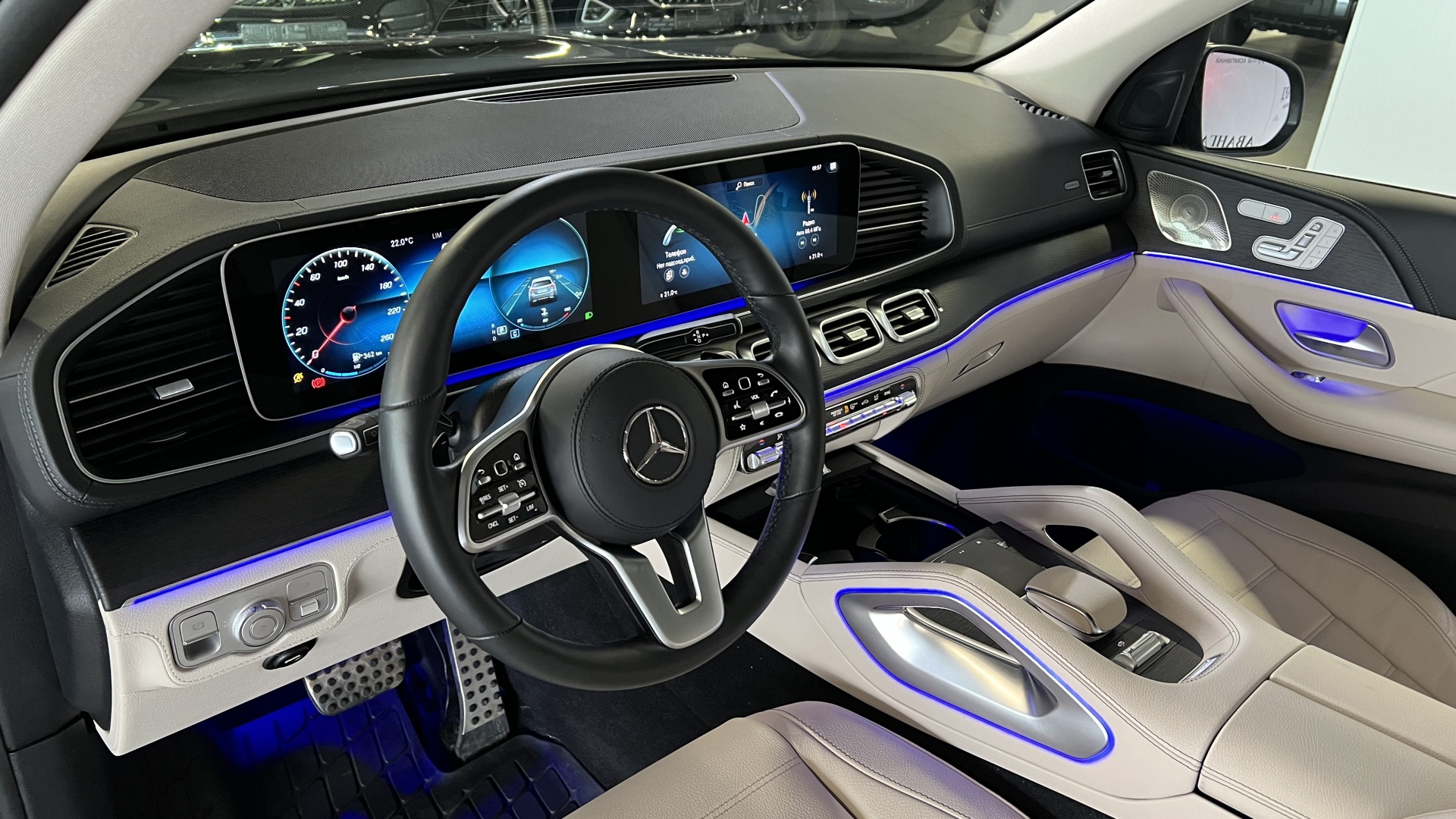 Mercedes-Benz GLS 400 d 4MATIC комплектация Premium двигатель 2.9 литра (330 л.с.) Черный