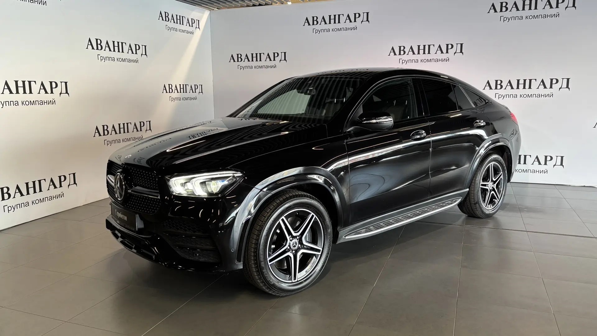 Mercedes-Benz GLE 350 d 4MATIC купе двигатель 2.9 литра (249 л.с.) Черный