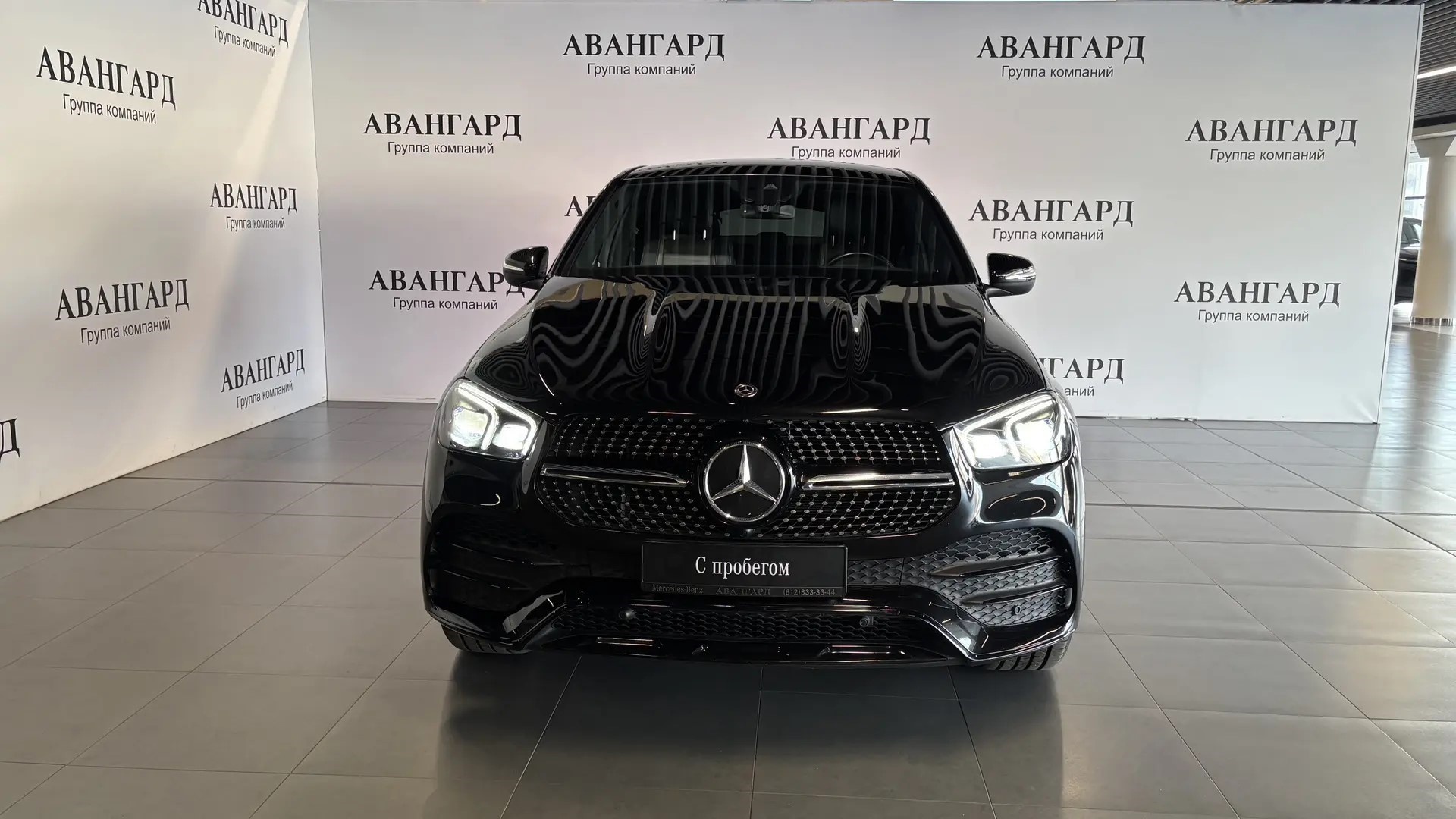 Mercedes-Benz GLE 350 d 4MATIC купе двигатель 2.9 литра (249 л.с.) Черный