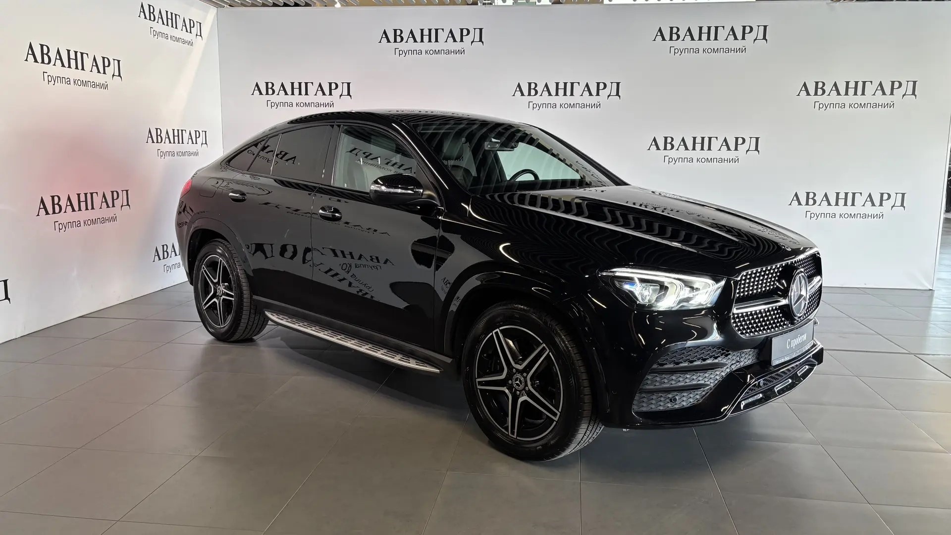 Mercedes-Benz GLE 350 d 4MATIC купе двигатель 2.9 литра (249 л.с.) Черный