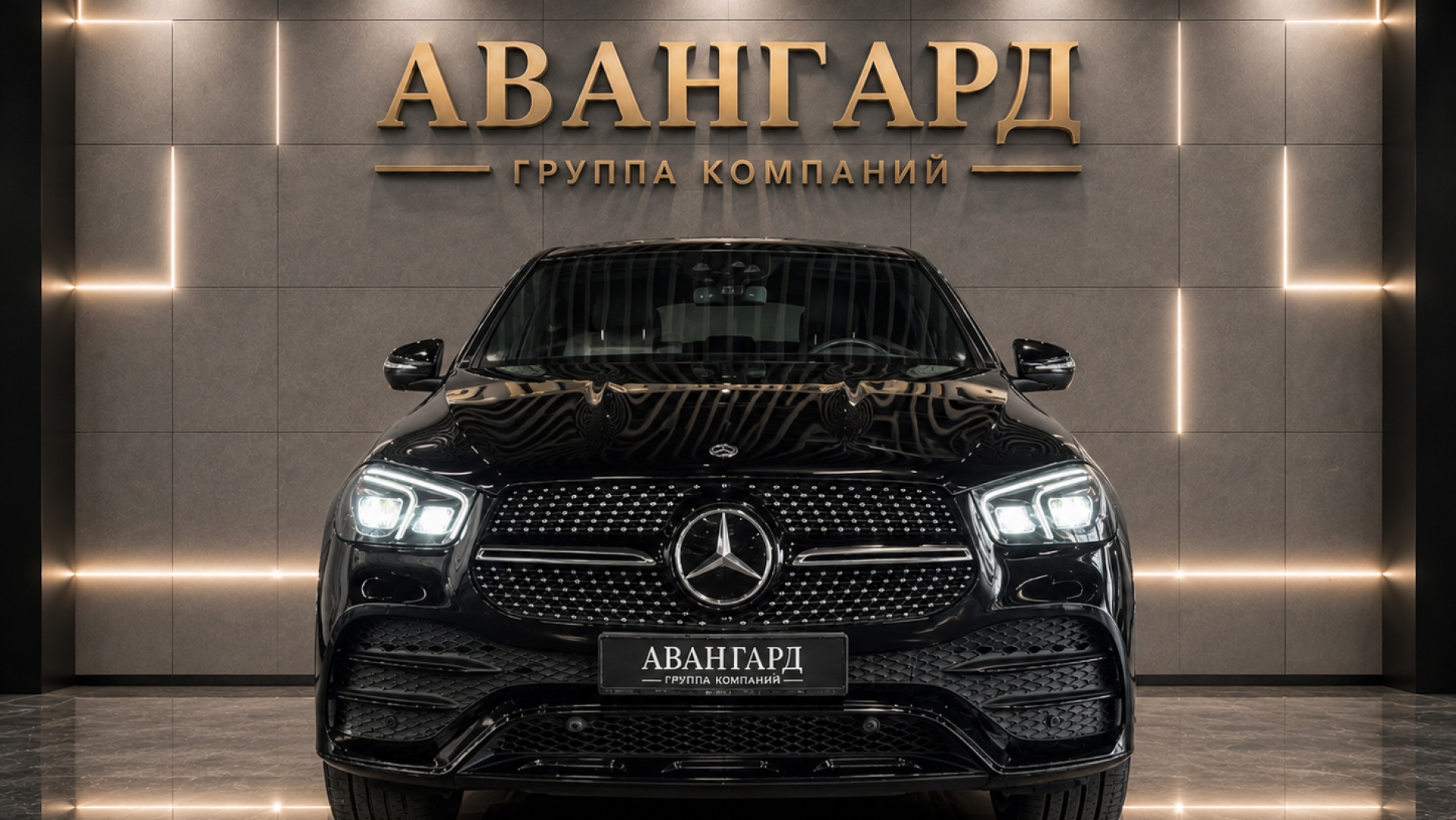 Mercedes-Benz GLE 350 d 4MATIC купе двигатель 2.9 литра (249 л.с.) Черный