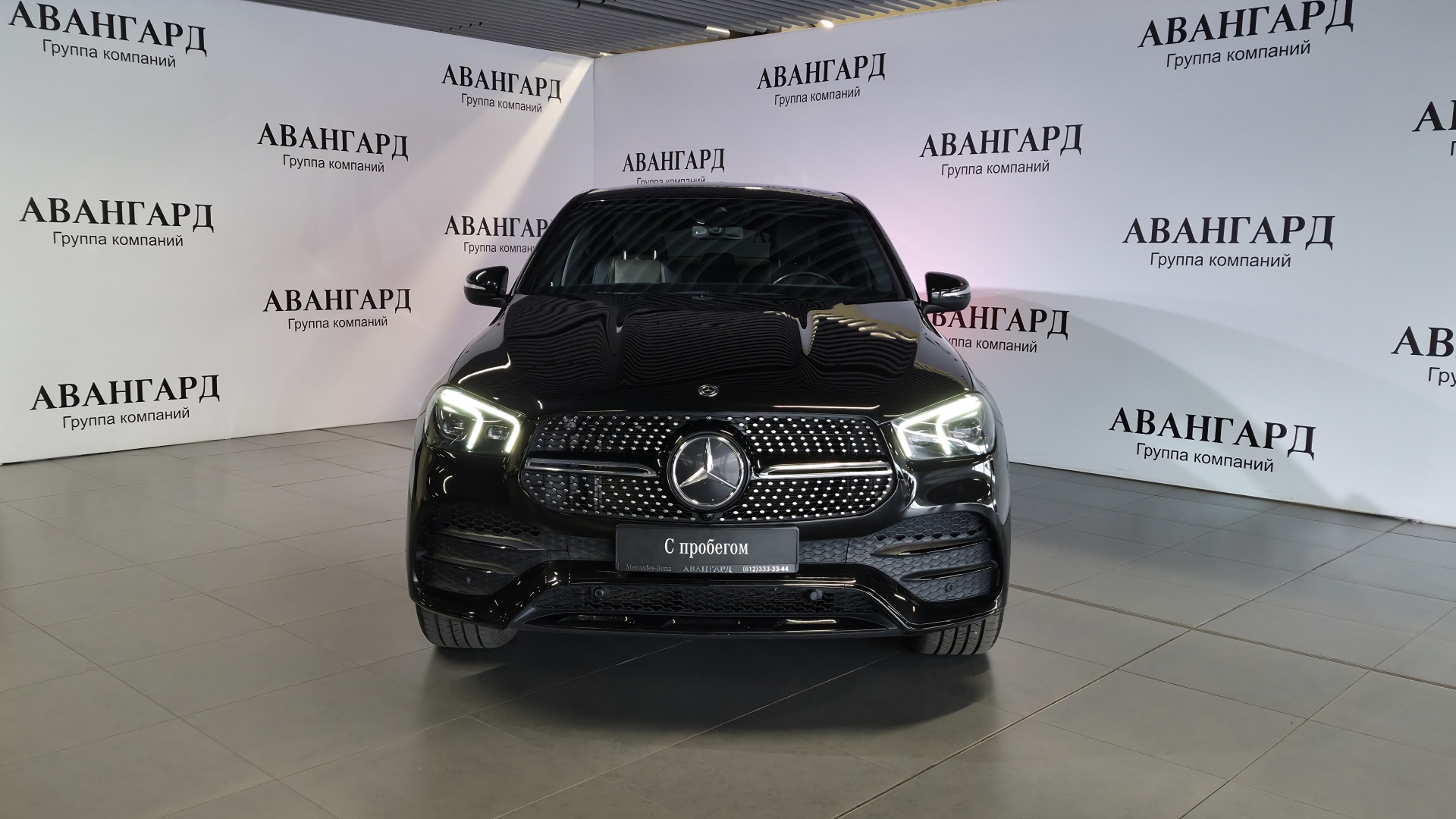 Mercedes-Benz GLE 350 d 4MATIC купе двигатель 2.9 литра (249 л.с.) Черный
