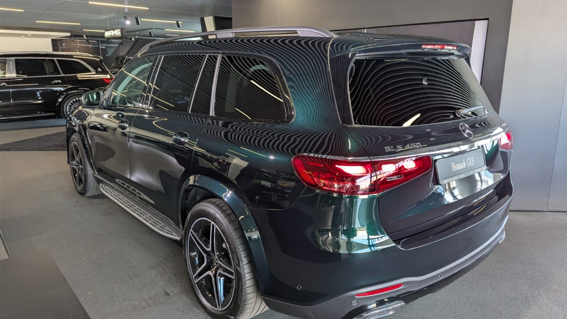 Mercedes-Benz GLS 450 4MATIC комплектация Рremium Plus двигатель 3 литра (380 л.с.) Черный