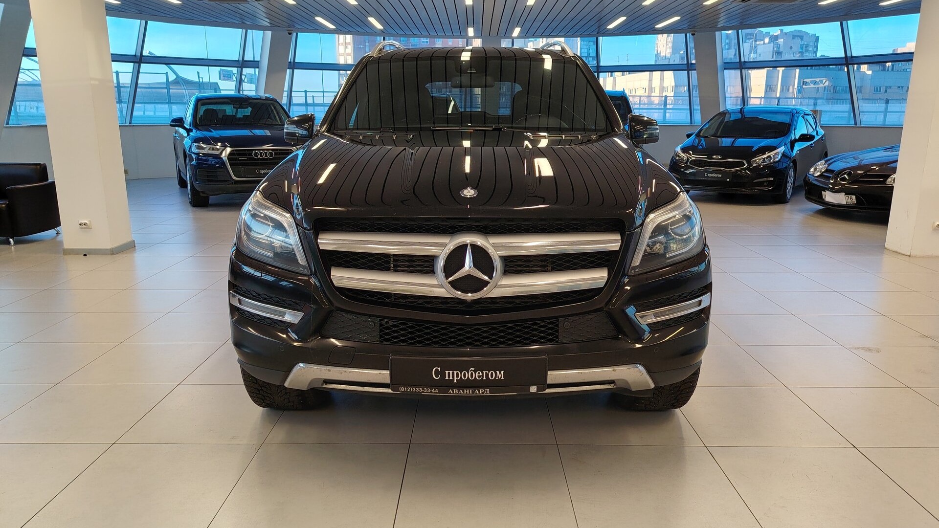 Mercedes-Benz GL 350 BLUETEC 4MATIC двигатель 3 литра (249 л.с.) Черный
