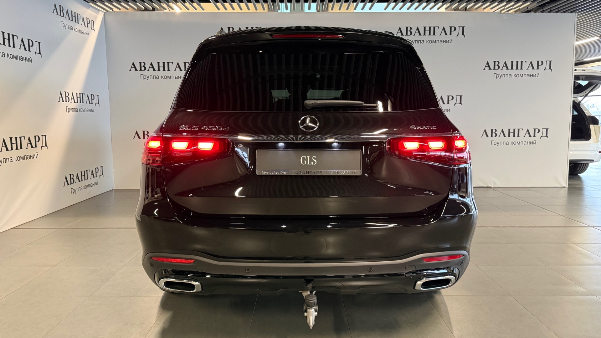 Mercedes-Benz GLS 450 d 4MATIC комплектация Premium Plus двигатель 3 литра (367 л.с.) Черный