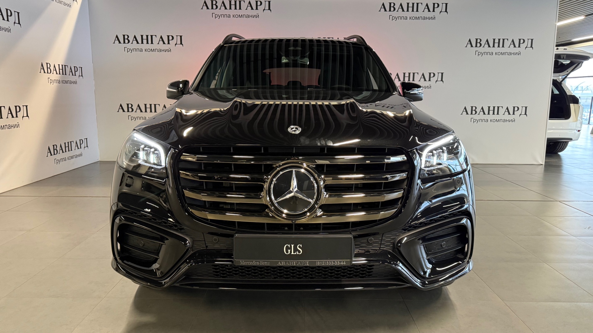 Mercedes-Benz GLS 450 d 4MATIC комплектация Premium Plus двигатель 3 литра (367 л.с.) Черный