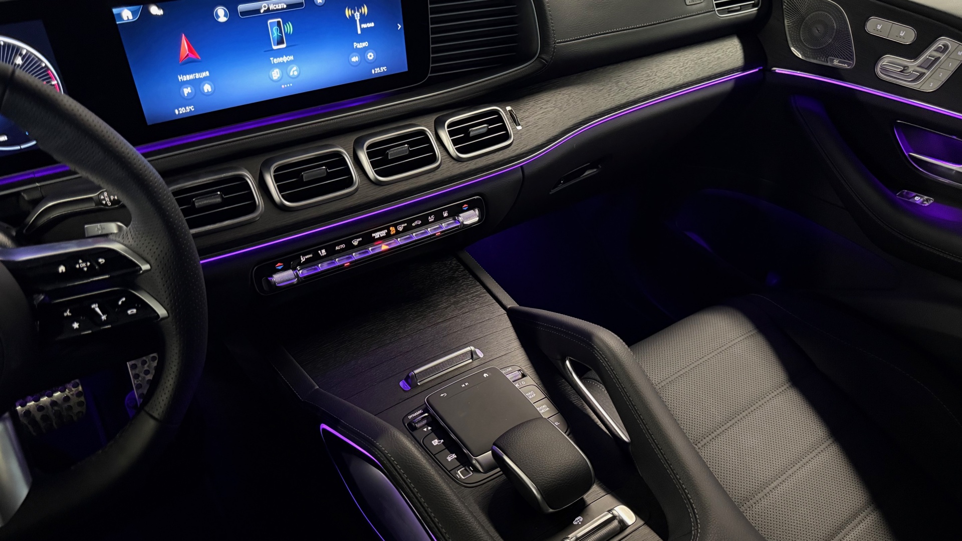 Mercedes-Benz GLS 450 d 4MATIC комплектация Premium Plus двигатель 3 литра (367 л.с.) Черный