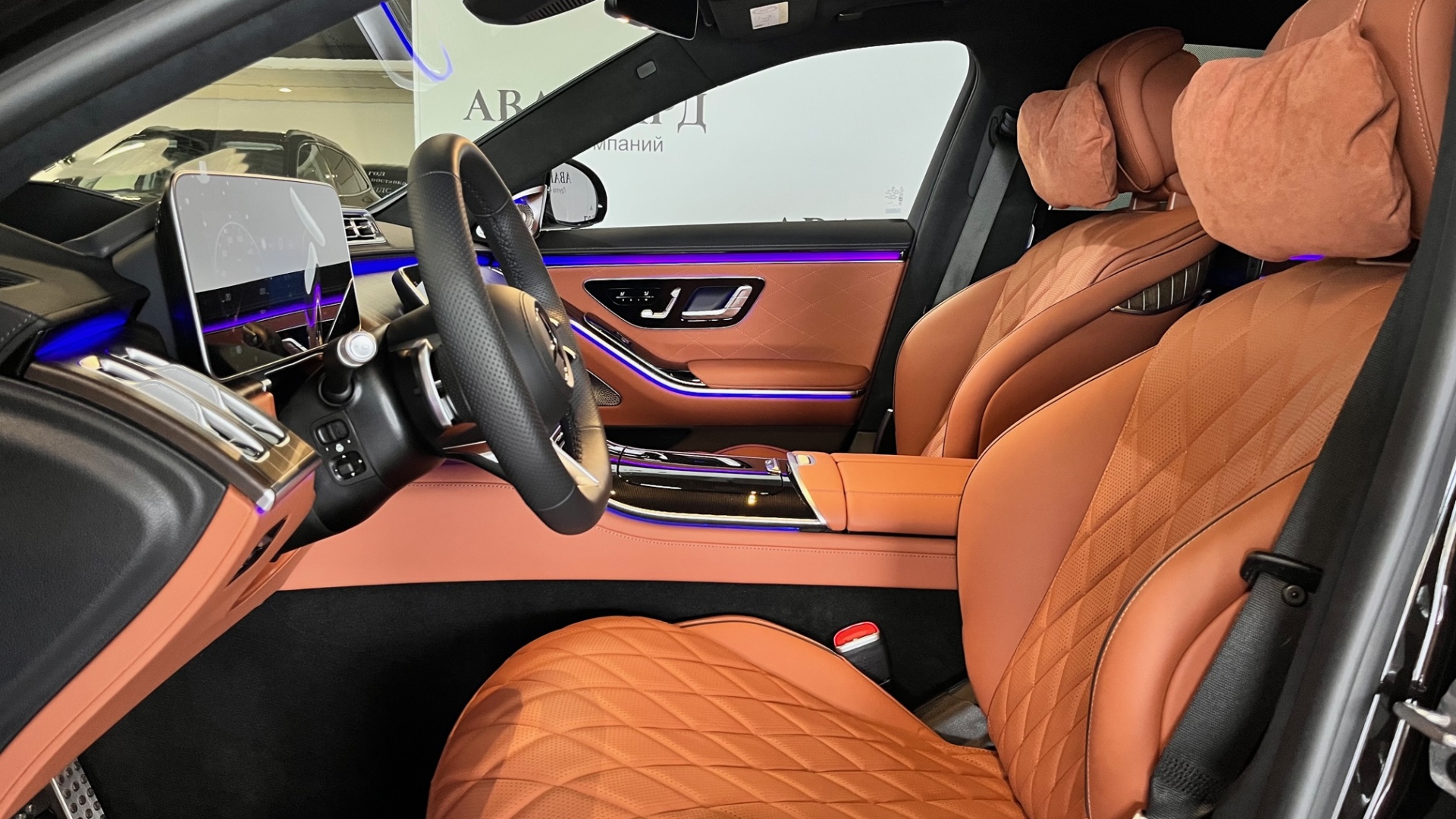 Mercedes-Benz S 580 4MATIC двигатель 4 литра (503 л.с.) Черный