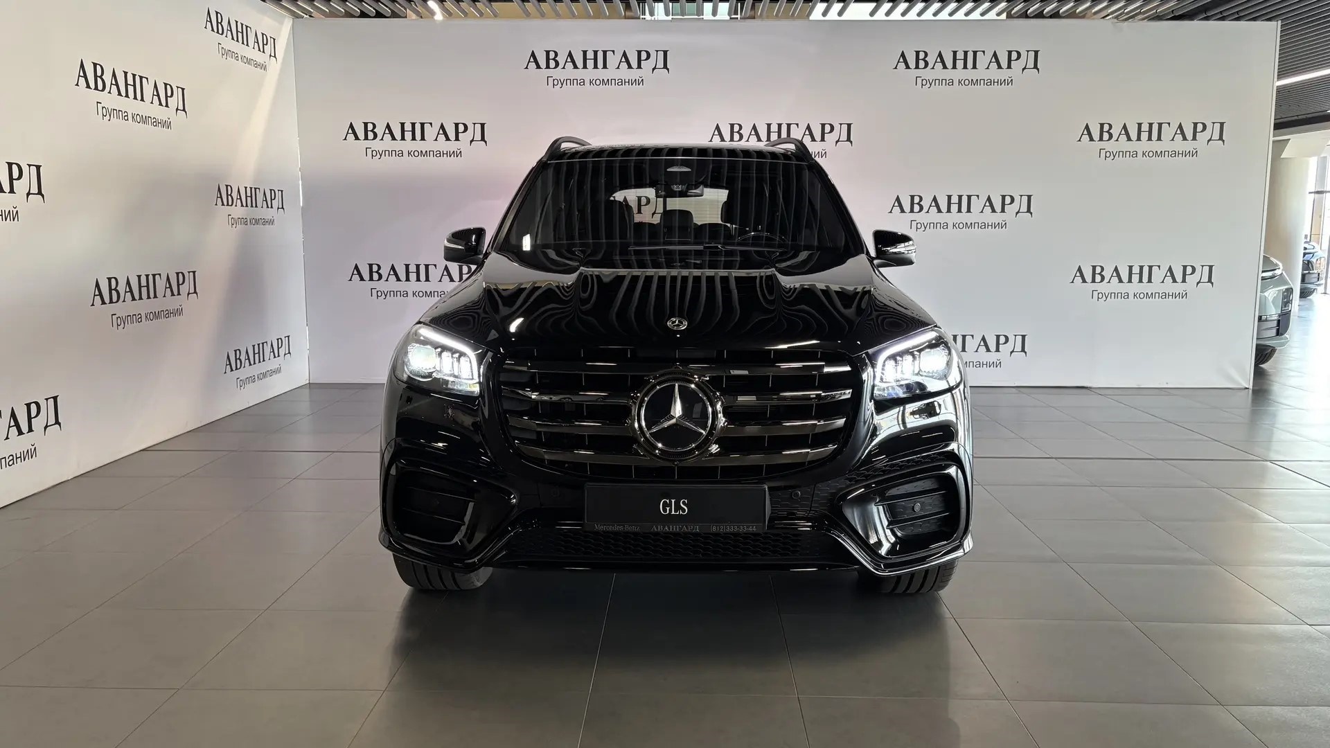 Mercedes-Benz GLS 450 d 4MATIC комплектация Sport Plus двигатель 3 литра (367 л.с.) Черный