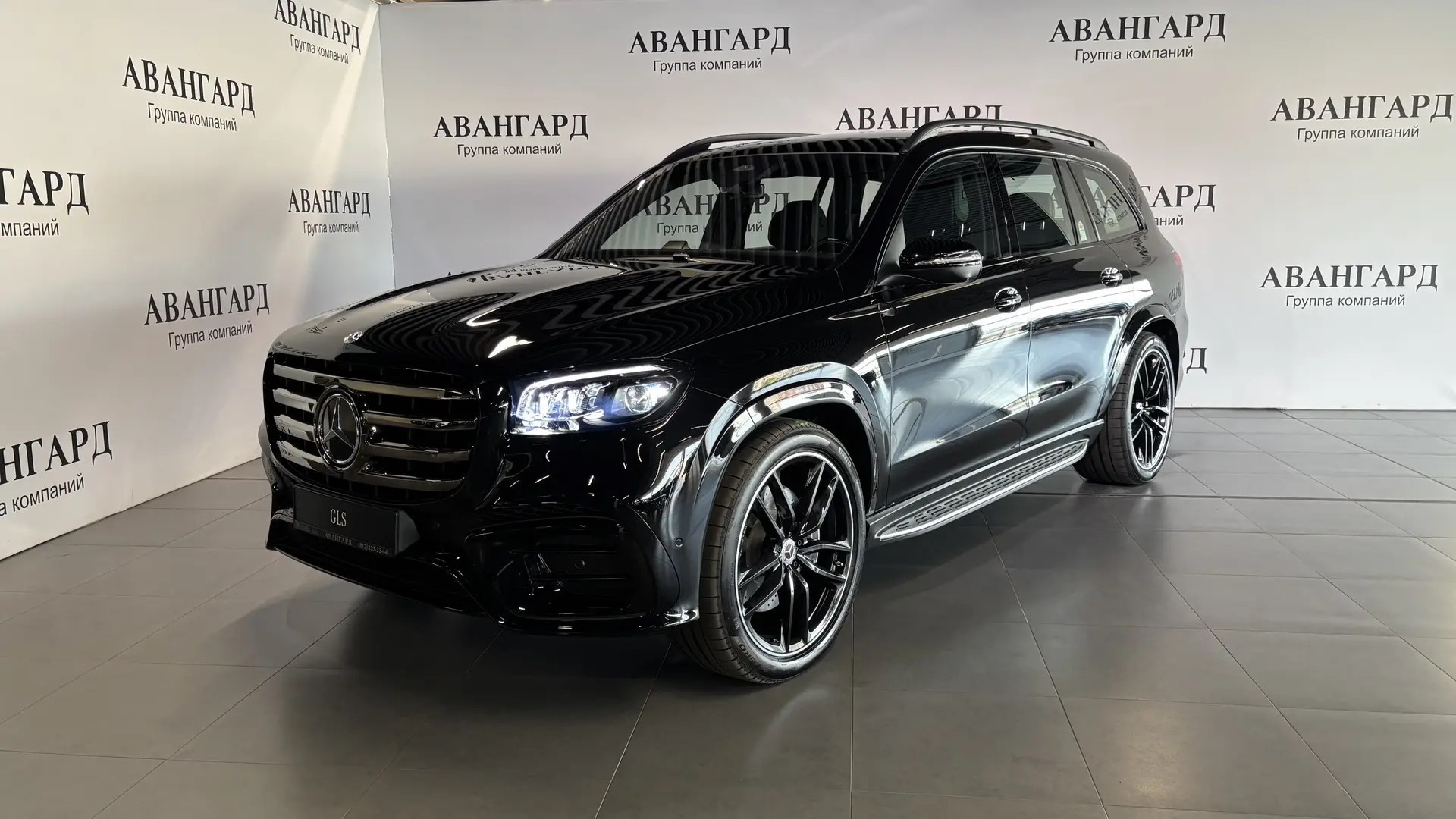 Mercedes-Benz GLS 450 d 4MATIC комплектация Sport Plus двигатель 3 литра (367 л.с.) Черный