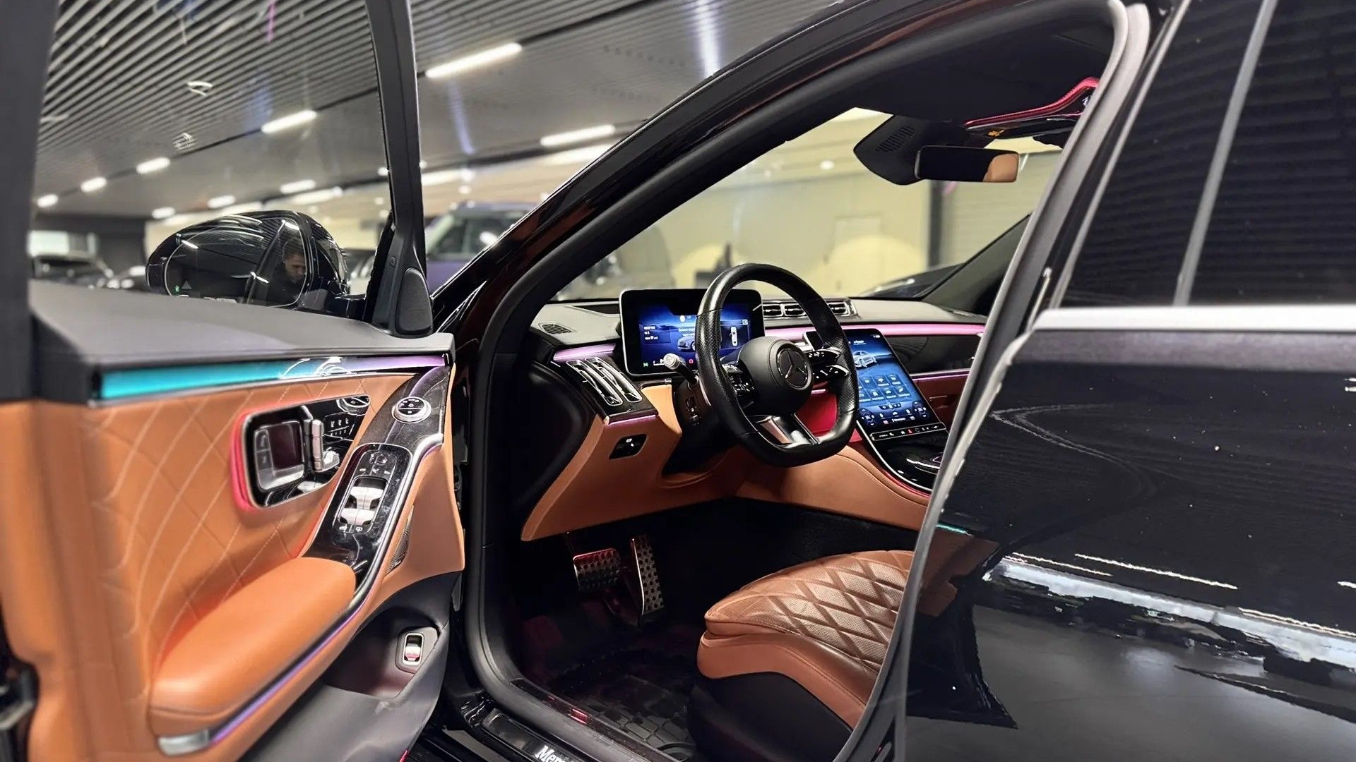 Mercedes-Benz S 450 4MATIC двигатель 3 литра (367 л.с.) Черный