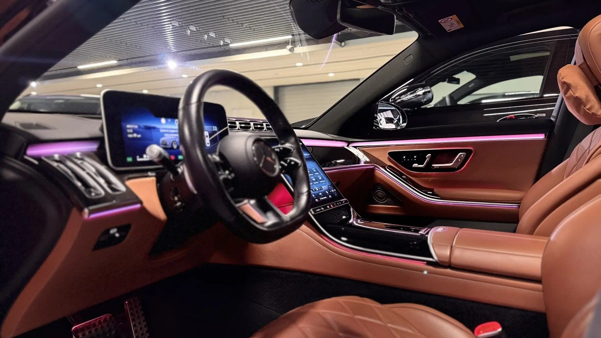 Mercedes-Benz S 450 4MATIC двигатель 3 литра (367 л.с.) Черный