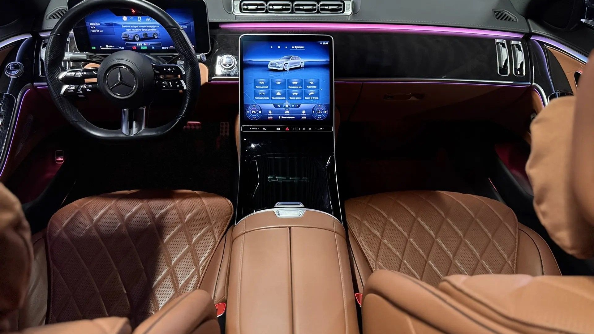 Mercedes-Benz S 450 4MATIC двигатель 3 литра (367 л.с.) Черный