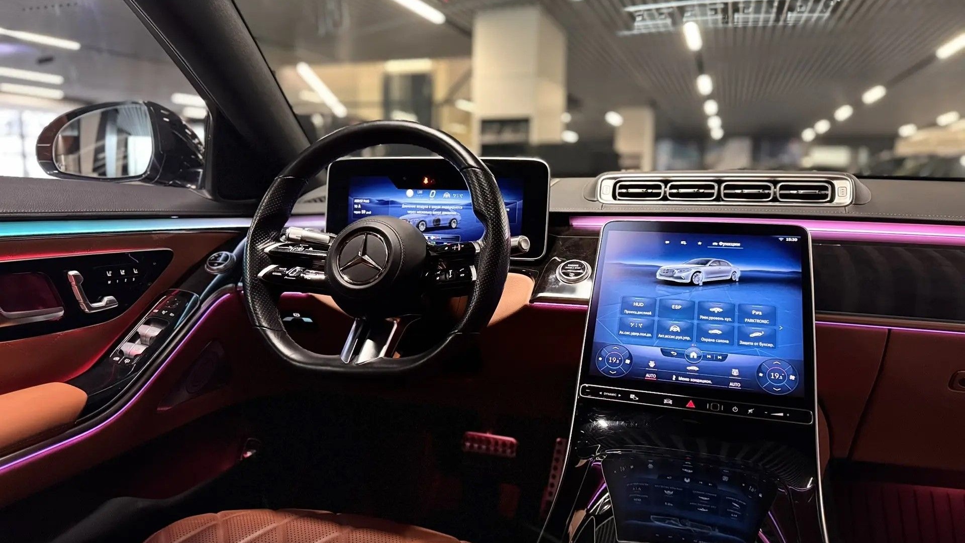 Mercedes-Benz S 450 4MATIC двигатель 3 литра (367 л.с.) Черный
