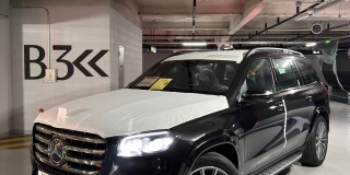 Mercedes-Benz GLS 450 d 4MATIC двигатель 3 литра (367 л.с.) Черный
