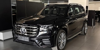 Mercedes-Benz GLS 450 d 4MATIC двигатель 3 литра (367 л.с.) Черный