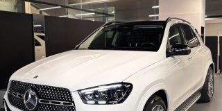Mercedes-Benz GLE 450 4MATIC двигатель 3 литра (367 л.с.) Белый