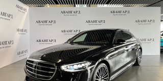 Mercedes-Benz S 580 4MATIC двигатель 4 литра (503 л.с.) Черный