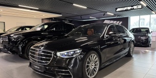 Mercedes-Benz S 450 4MATIC двигатель 3 литра (367 л.с.) Черный