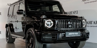 Mercedes-Benz AMG G 63 двигатель 4 литра (585 л.с.) Черный